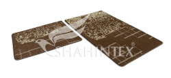 Н-р ковриков SHAHINTEX VINTAGE SH V001 60*100+60*50 шоколадный 37, арт - фото